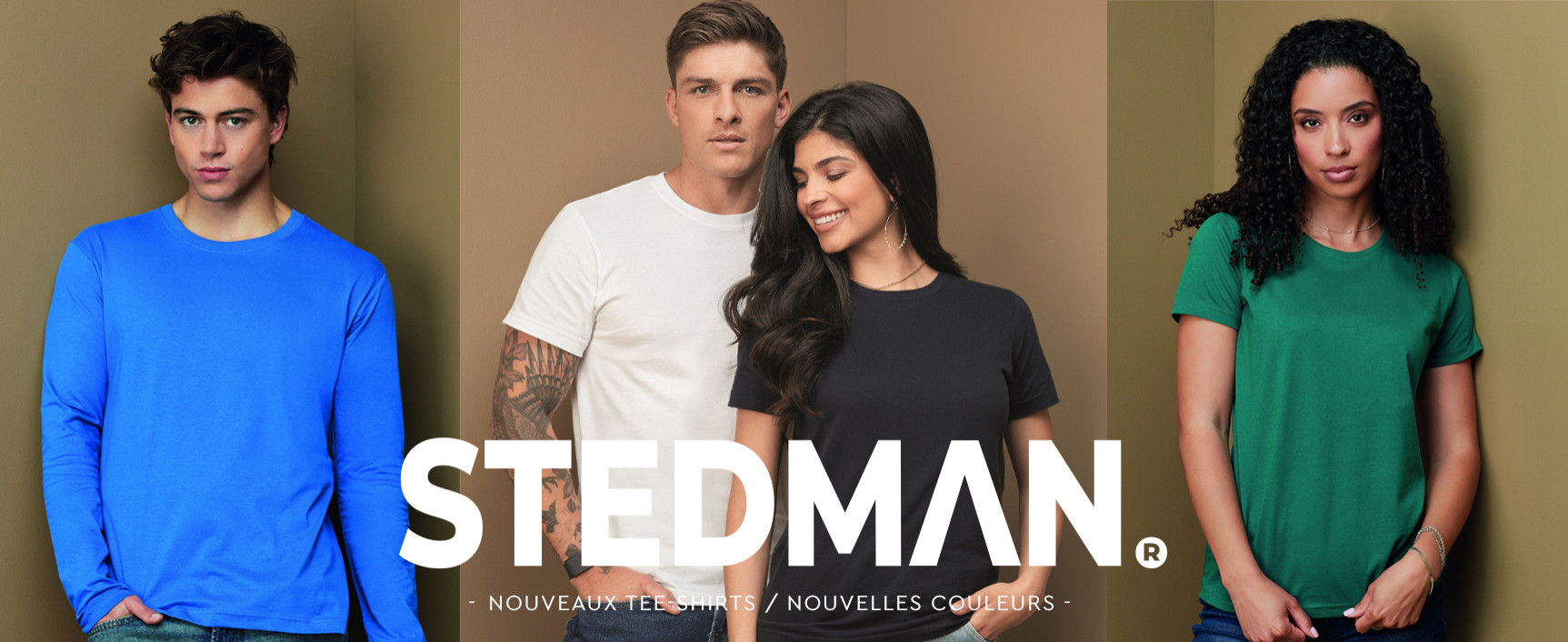 Stedman - New T-shirts - New Colours
